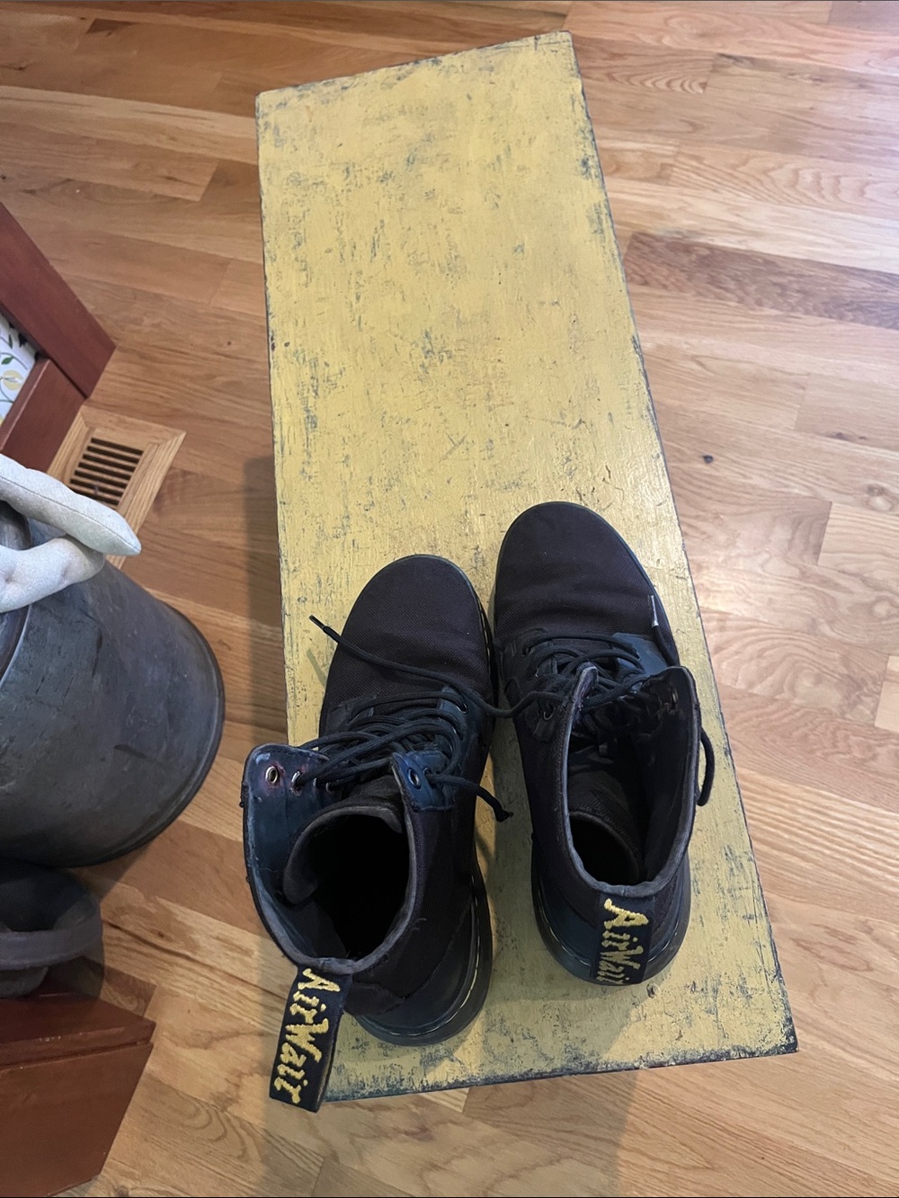 Dr. Martens Black Men's Lace-Up Tactical Boots - Picture 7 of 11